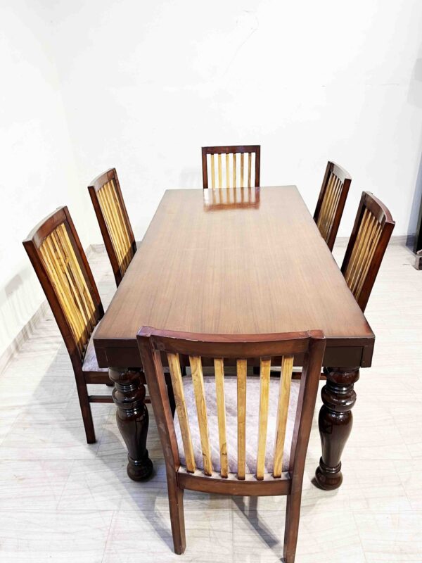 Rebel 6 Seater Dinning Set - Image 4