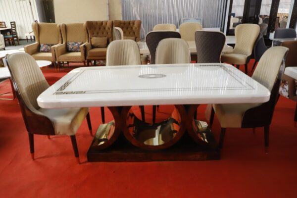 Alfree 6 seater Dinning table - Image 3