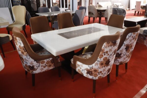 Irises 6 Seater dinning set - Image 3