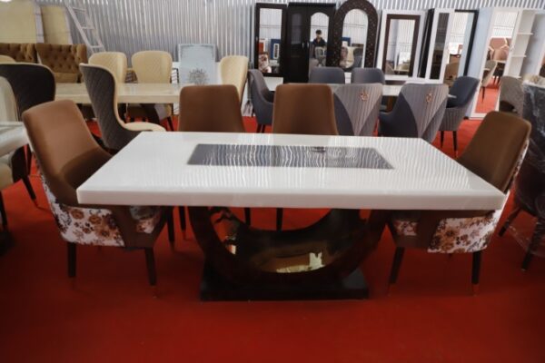 Irises 6 Seater dinning set - Image 4