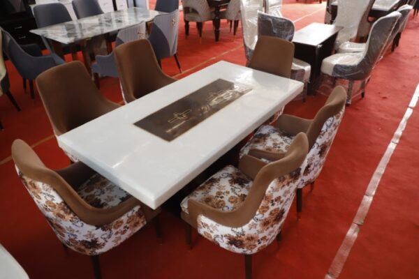 Irises 6 Seater dinning set - Image 5