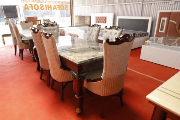 Pepples Dinning Set -6 Seater - Image 3