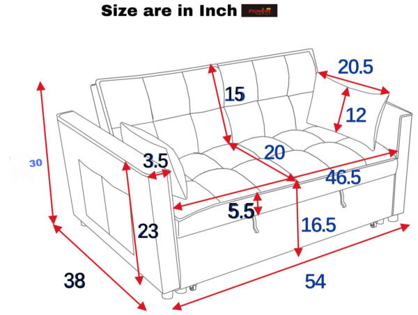 Vervin Luxury Sofa cumbed - Image 7